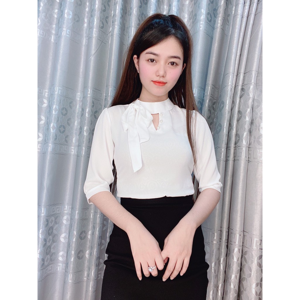 Áo Kiểu Nữ Công Sở Đủ Size