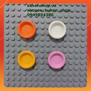 Đồ chơi một cái đĩa để đồ ăn no.1075 - phụ kiện moc brick