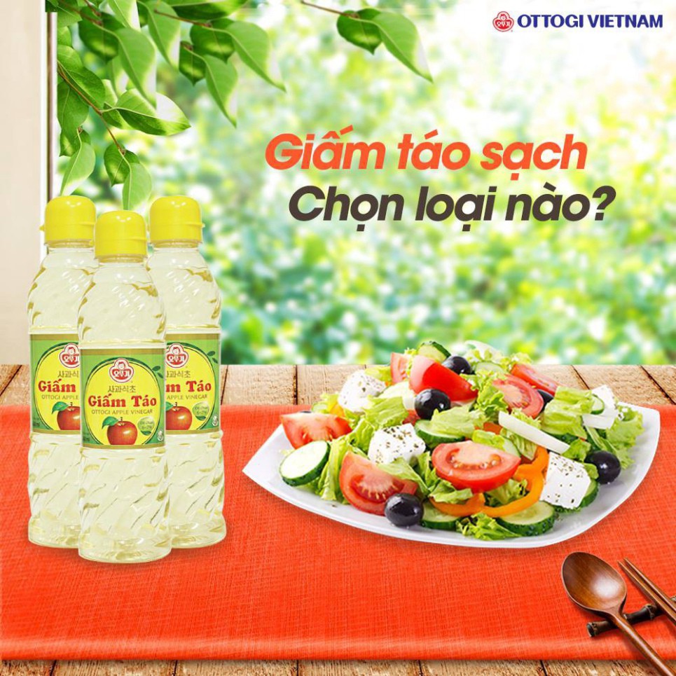 [FREESHIP❤️] - Giấm táo Ottogi 450ml