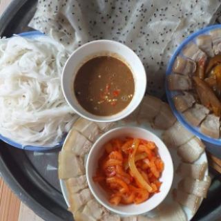 Bánh tráng mè Phan Rang (trắng/đen)