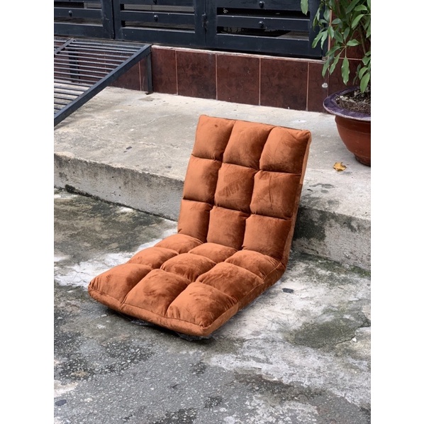 Ghế bệt Tatami loại múi vân nhung dày dặn, dùng ngồi với bàn bệt