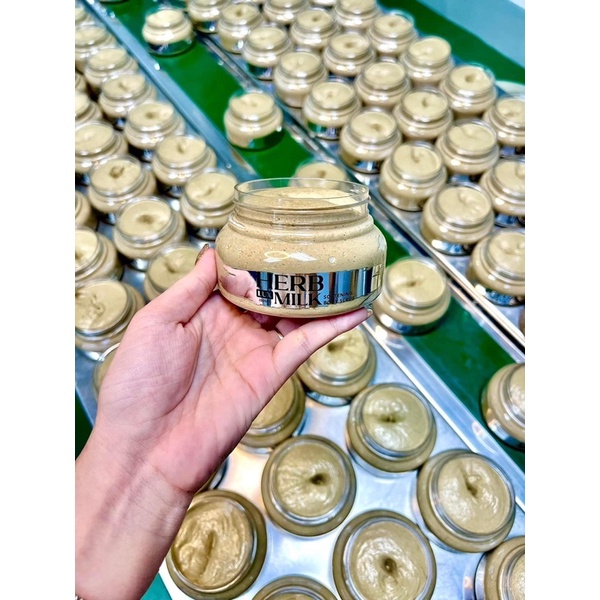 Ủ tẩy da chết thuốc bắc sữa mix non lên men soherbs