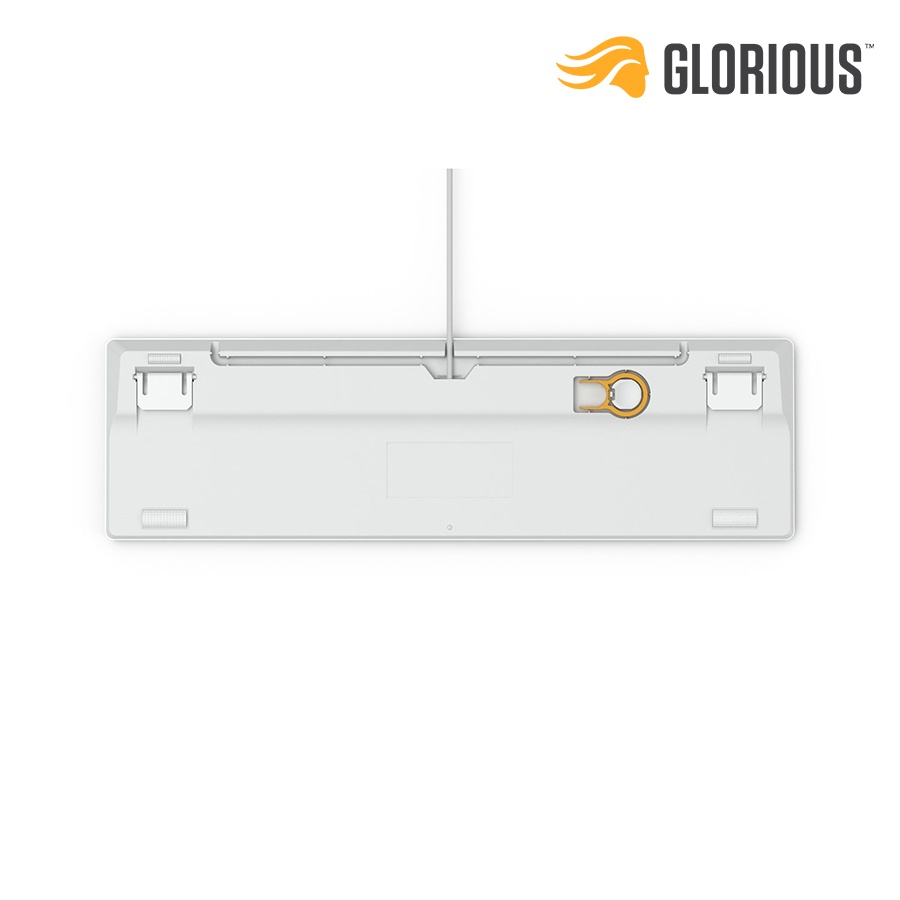 Bàn phím cơ Glorious GMMK RGB White Ice Fullsize  - Hàng chính hãng