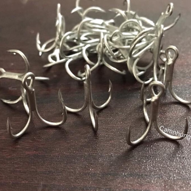 Combo cá sắt (6 con) 10gram Lưỡi BKK 4X số 8 (12 cái)