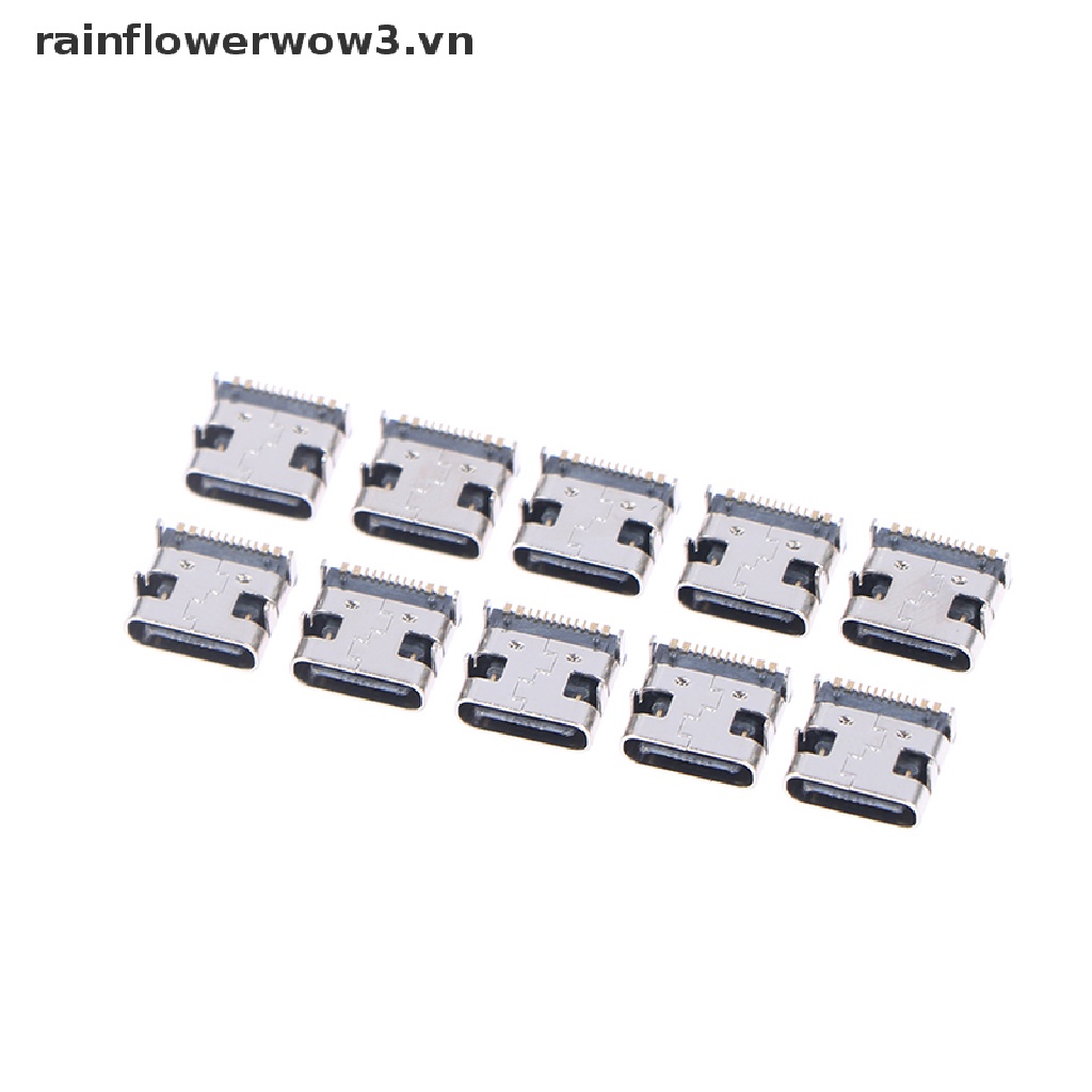 Set 10 Ổ Cắm Điện 16Pin USB 3.1 Type-C Female Kết Nối Điện Thoại