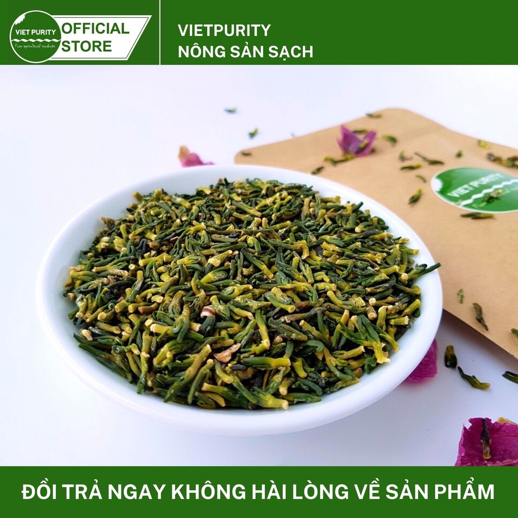 Trà tim sen vietpurity sấy khô 50g - Giúp an thần, dễ ngủ