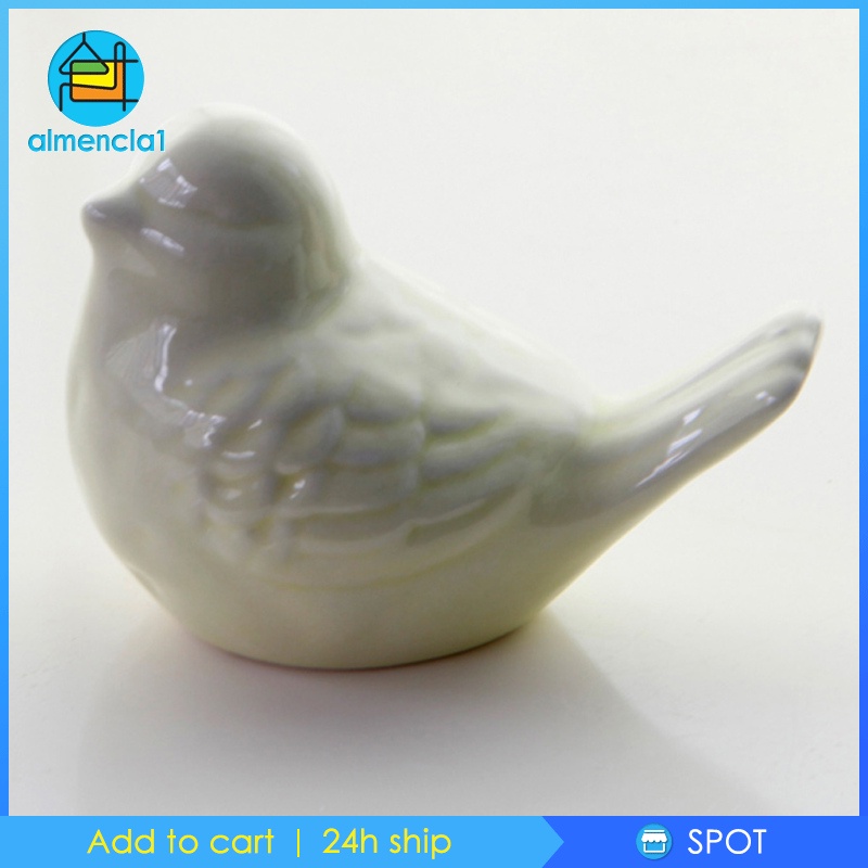 [ALMENCLA1]European Pastoral Ceramic Ornaments Color Bird Magpie Crafts Home Accessory