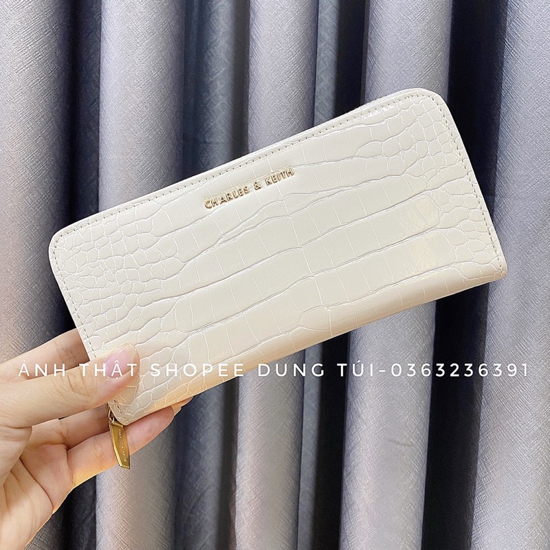 Ví nữ dài, ví nữ cầm tay da rắn trẻ trung, năng động phong cách hàn quốc