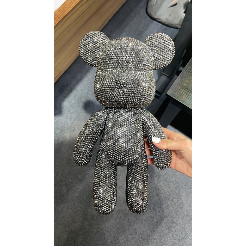 Bearbrick series - Gấu đính đá thời thượng handmade cho bé và mọi lứa tuổi