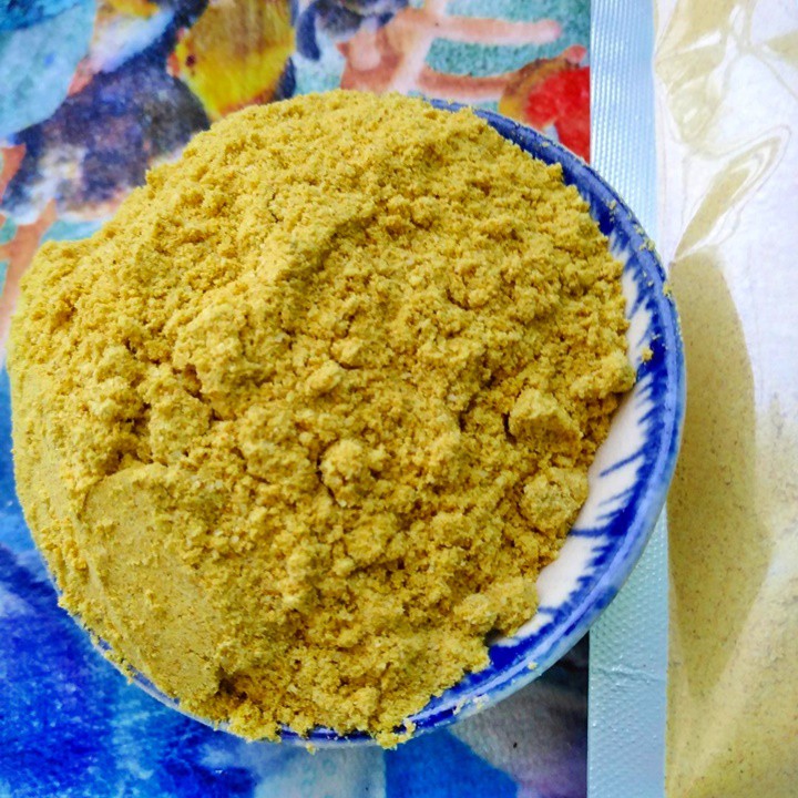 Tinh Cám gạo Nghệ 500g nguyên chất thiên nhiên 100% có giấy ĐKKD và VSATTP Ling