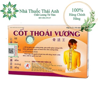 CỐT THOÁI VƯƠNG SẢN PHẨM HỖ TRỢ XƯƠNG KHỚP