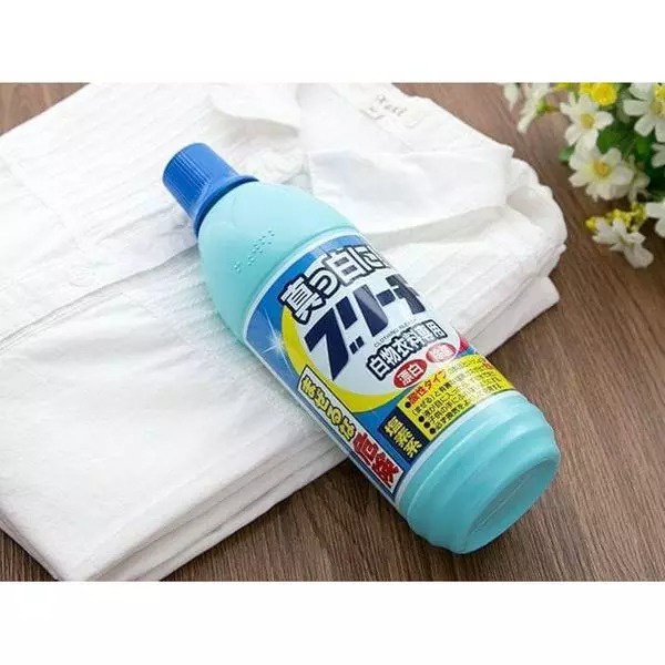 Nước tẩy trắng quần áo Rocket Nhật Bản 600ml kireya