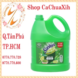 Nước rửa chén sunlight trà xanh matcha 3.48L