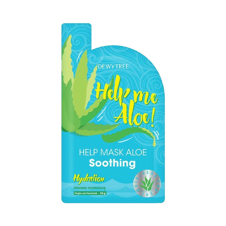 Mặt nạ dưỡng ẩm nha đam DEWYTREE Help Me Aloe - 25ml