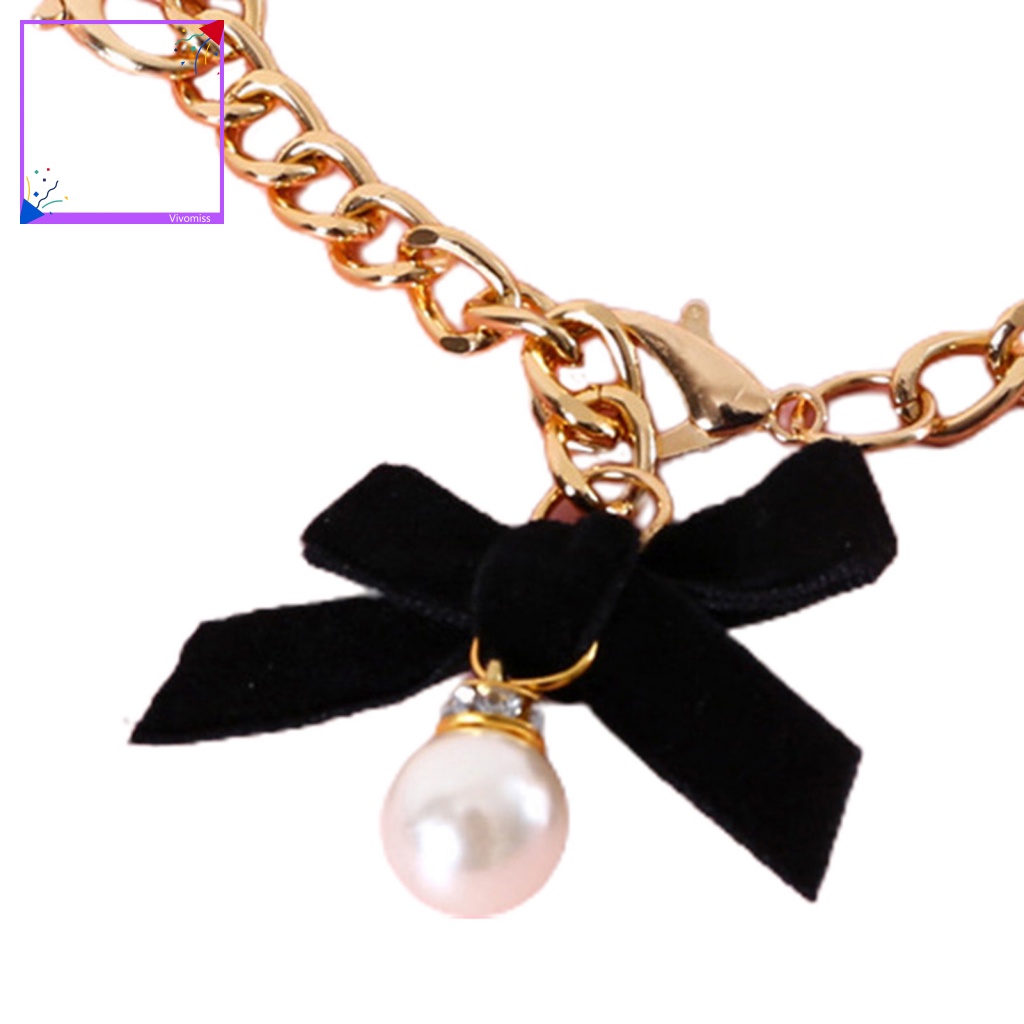 Vòng cổ Mặt Hình Chó Mèo Chống Phai Màu Thanh Lịch Cho Lễ Hội