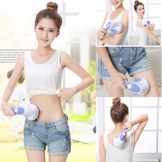 Máy Massage Cầm Tay Rung Mạnh RELAX & TONE, Máy Đánh Mỡ Bụng Giảm Béo, Đùi, Bắp Chân, Giảm Nhức Mỏi Massage Toàn Thân