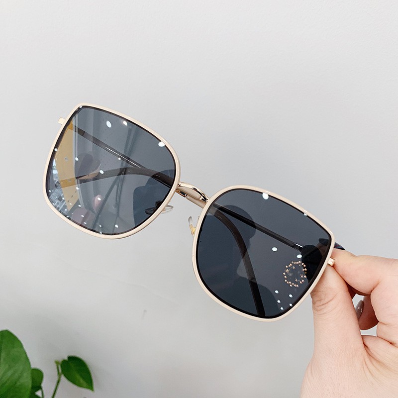 Kính mát nữ thời trang gọng vuông mắt kính chống tia UV phong cách Hàn Quốc đẹp giá rẻ ABICA 208