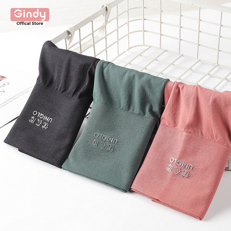 Quần tập gym yoga GINDY legging nâng mông thể thao nữ cạp cao co dãn thời trang nữ Q6155