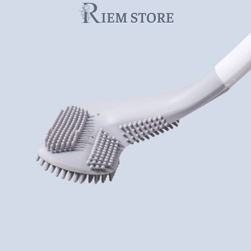 Chổi Cọ Nhà Vệ Sinh Bằng Silicol Siêu Rẻ Tiện Dụng RIEM