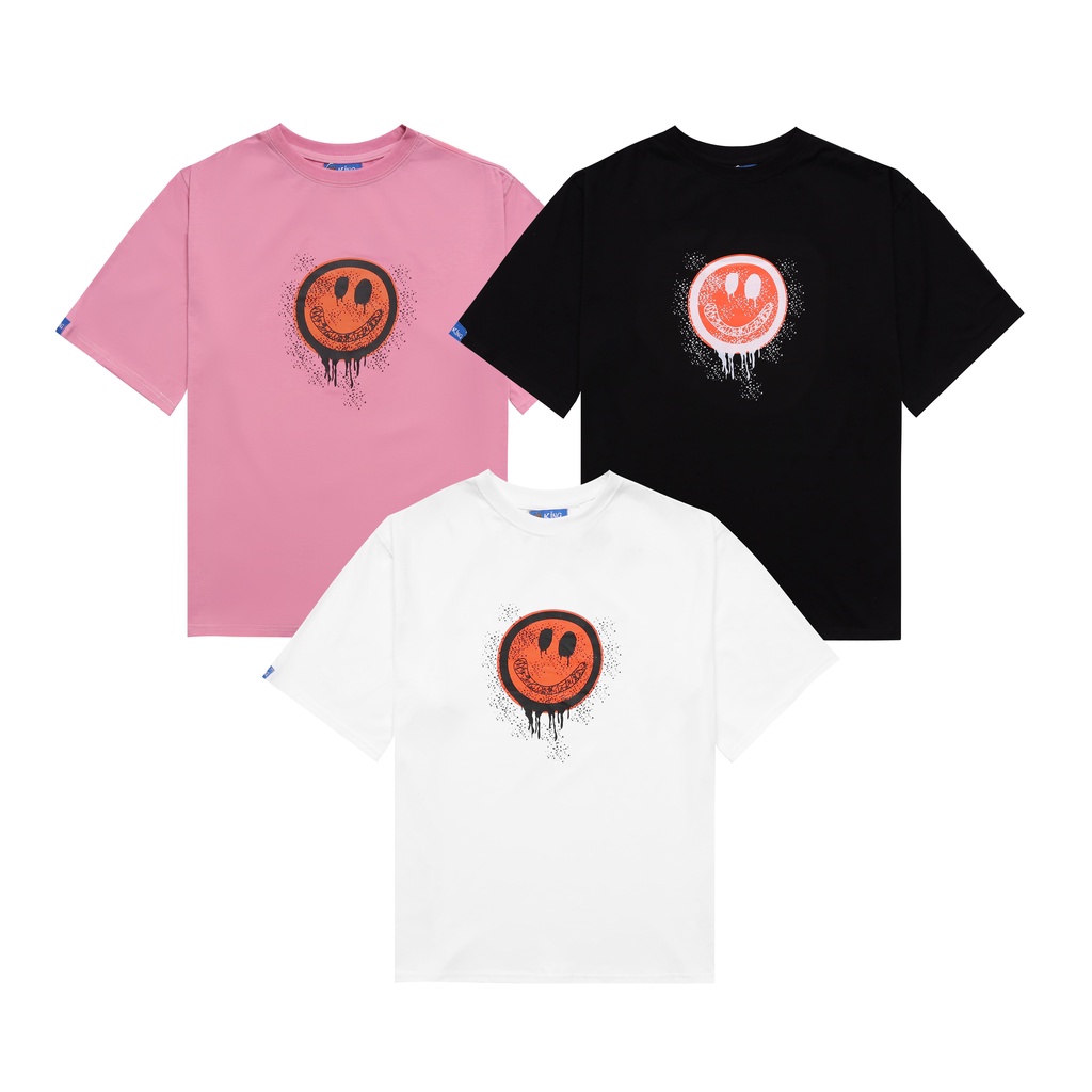 Áo Thun KING BRAND Nam Nữ Cá Tính, Áo Phông Đường Phố Unisex Màu Hồng V4