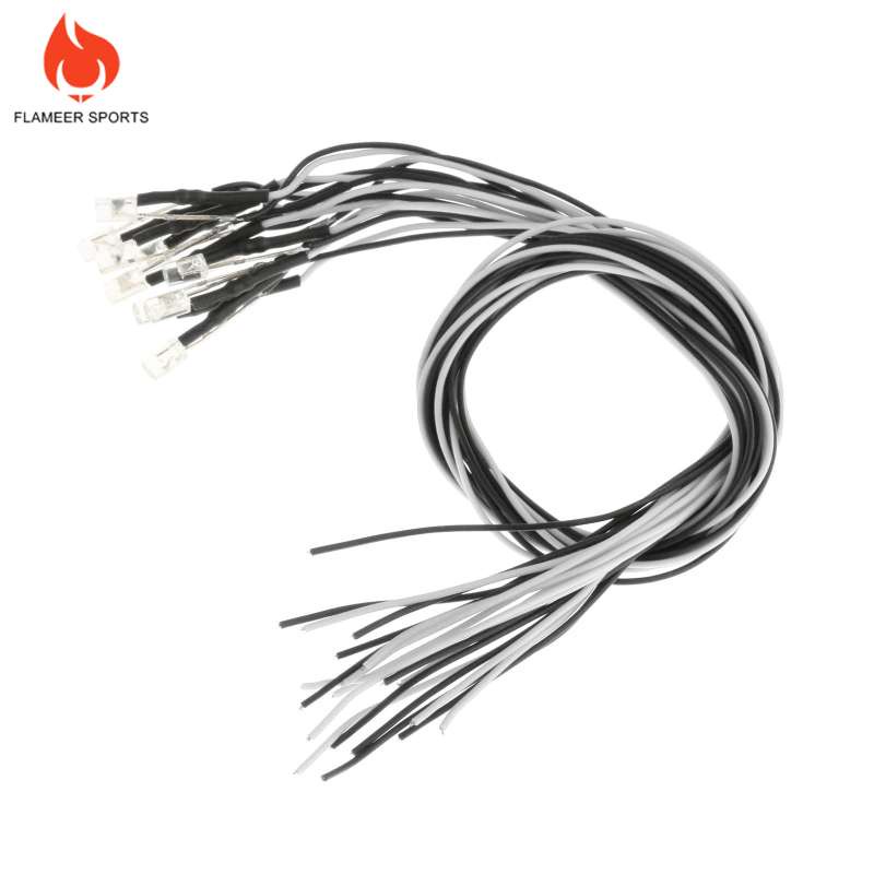 Set 10 điốt đèn LED 6V 11.8inch (30cm) dùng làm đồ chơi DIY | BigBuy360 - bigbuy360.vn