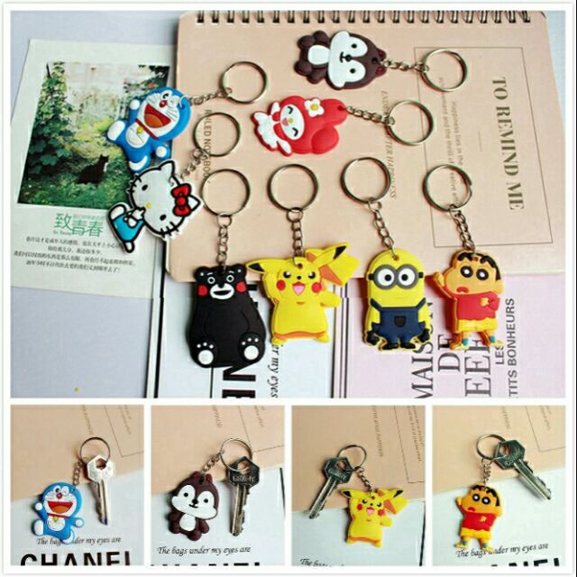 [sale 50%] Móc khóa mini nhiều hình cute