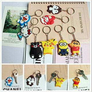 Móc khóa mini nhiều hình cute