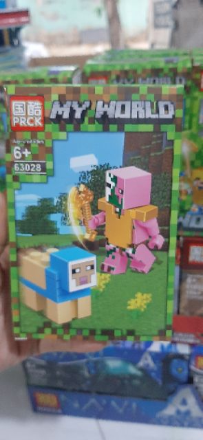 Bộ lắp ráp lego My world