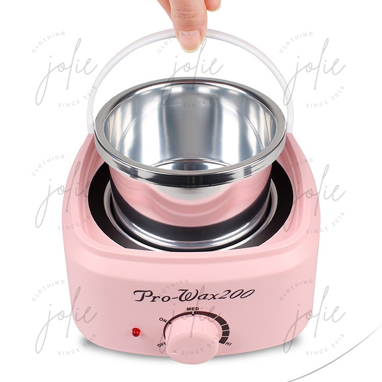 Nồi nấu sáp wax lông cao cấp pro 200 tặng kèm sáp wax lông nóng và que gỗ wax