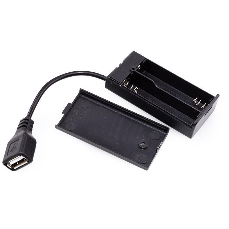 Hộp Đựng Pin AA Size 2/3/4/6/8 Ngăn Tiện Dụng