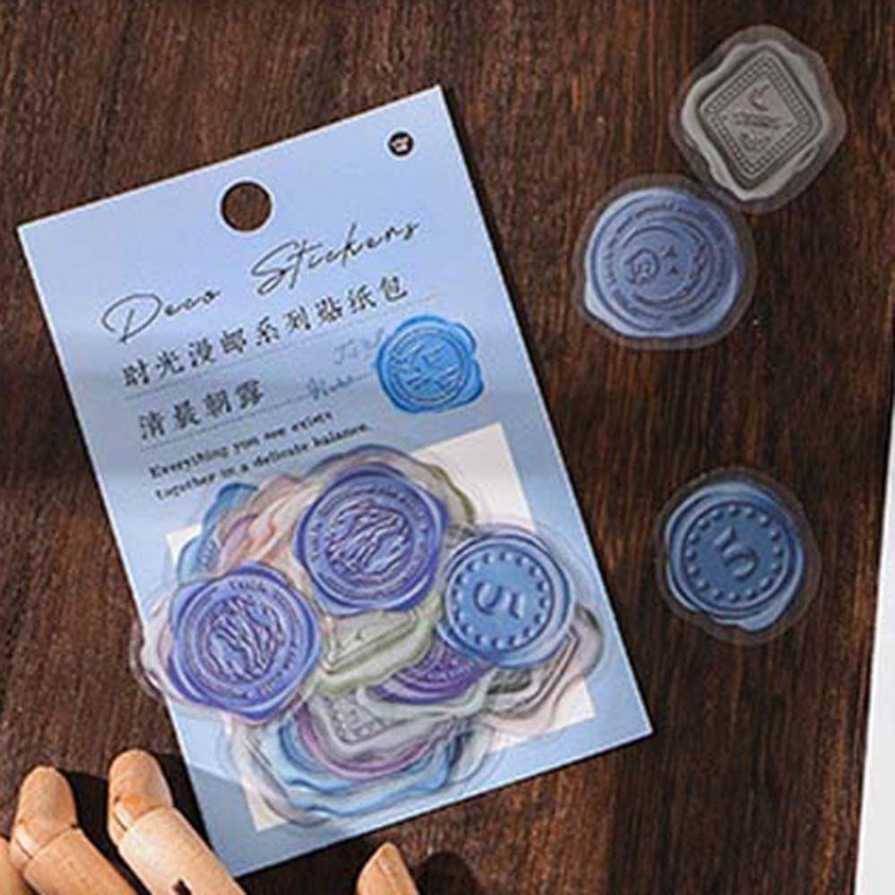 AUGUSTINA Nhãn Dán Trang Trí Album Họa Tiết Ngọn Lửa DIY