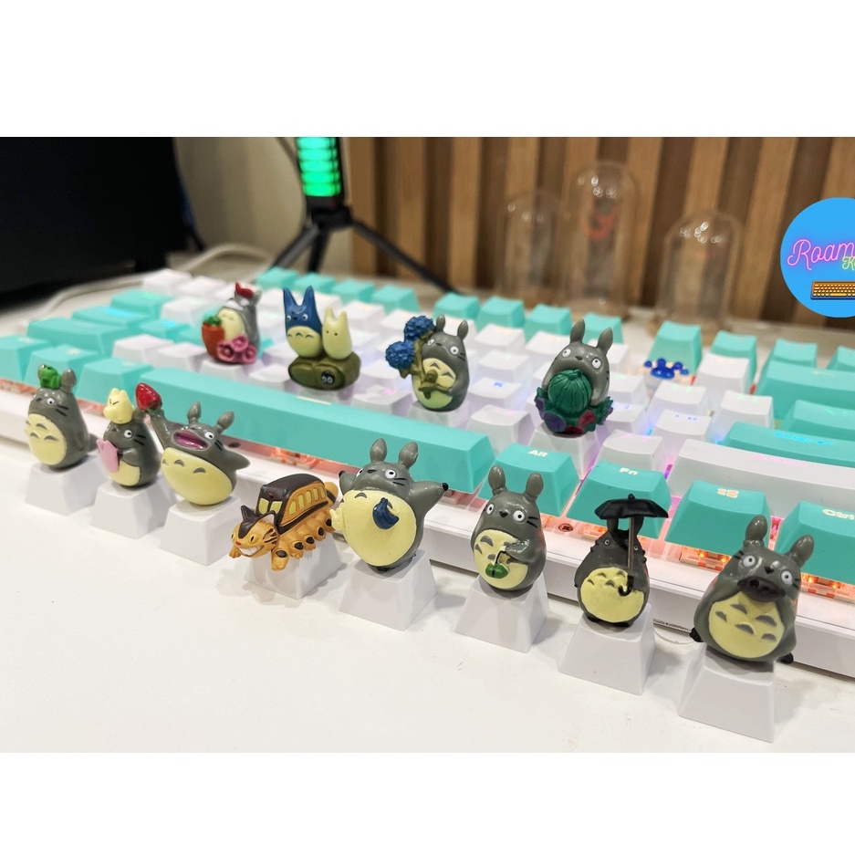 Keycap Lẻ Ghibi Totoro Hoạt Hình Siêu Đẹp Phím R4