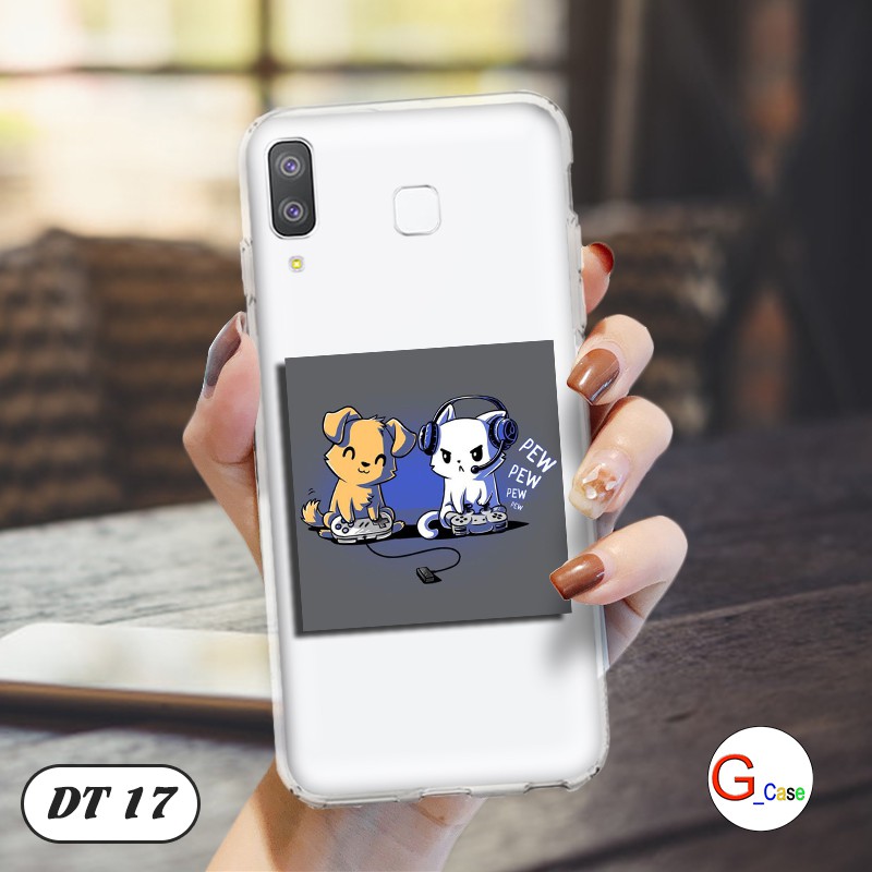 Ốp lưng SAMSUNG GALAXY A8 STAR/ A9 STAR dẻo trong in hình