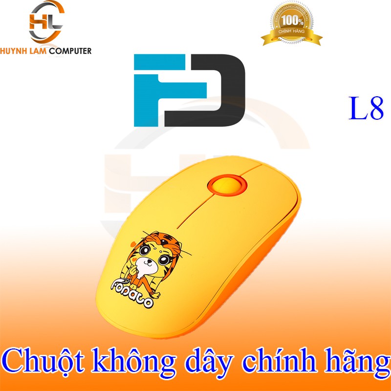 Chuột không dây FD-Chuột không dây FD L8 1500DPI 2.4ghz quá êm-Hãng phân phối