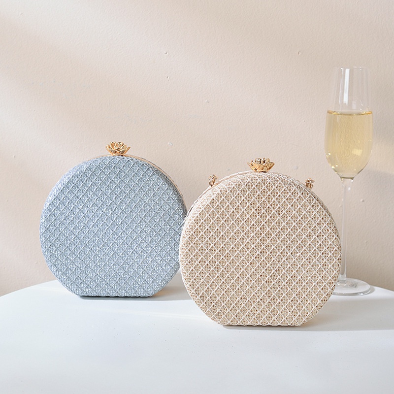 Túi Đeo Chéo Tròn Nhỏ Phong Cách Âu Mỹ Mới 2022