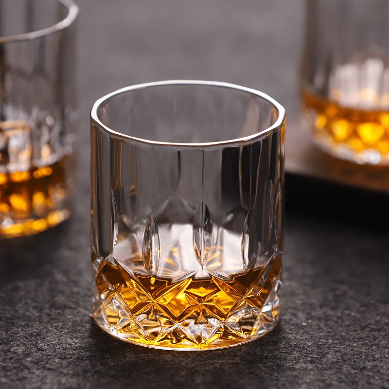 Cốc thủy tinh cao cấp EVELYN - uống Whisky, Rock sang trọng phong cách Châu Âu