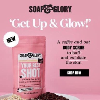 Bịch tẩy da chết Caffe Soap & Glory 180g