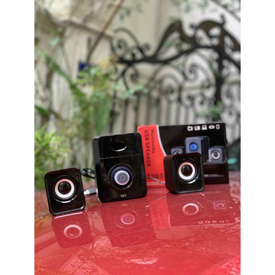 Quỳnh Mai Hàng Tốt Gía Rẻ - Loa máy vi tính để bàn mini bluetooth T 303 nghe nhạc công suất lớn
