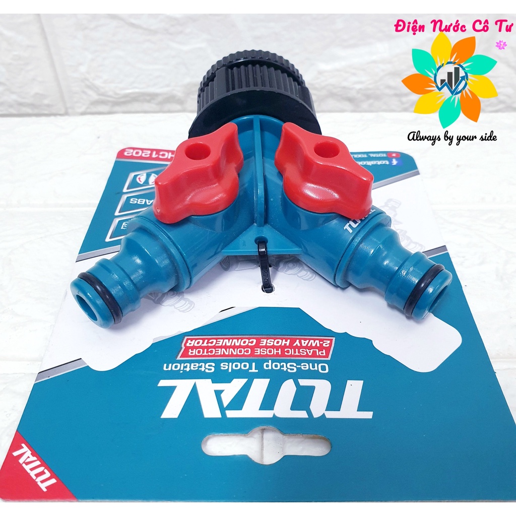 Vòi xịt tưới cây chỉnh tia đa năng Total THWS010301