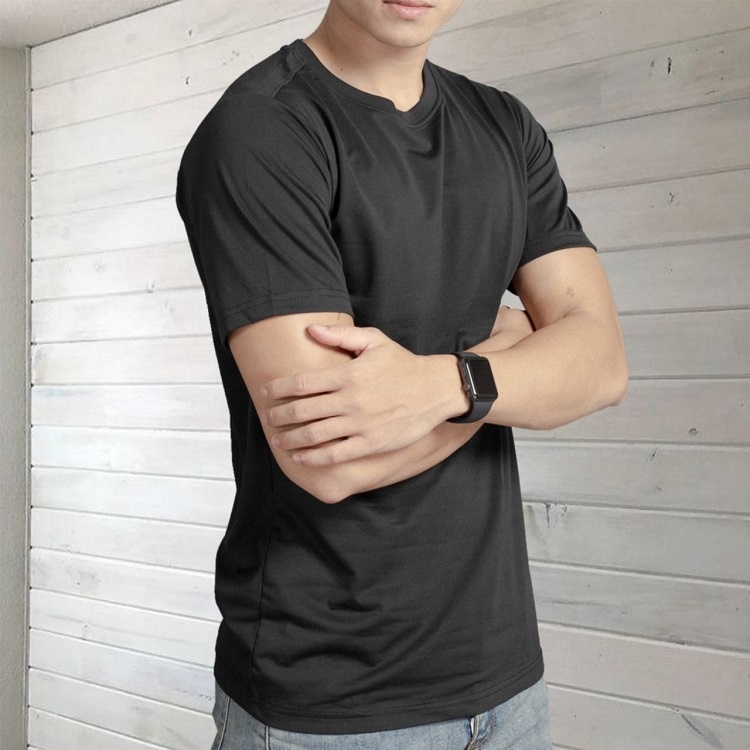 Áo Thun Nam Cổ Tròn Cao Cấp phông Tay Ngắn, chất cotton bề mặt vải mềm