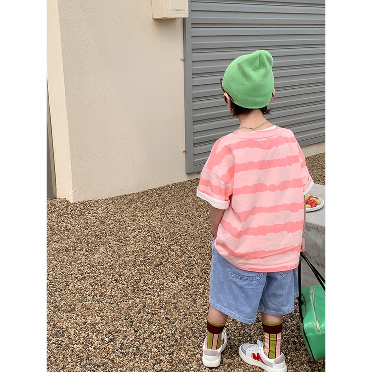 Áo Phông Balipaige Hồng Cho Bé Trai Bé Gái Shop Quần Áo Trẻ Em Phong Cách Hàn Quốc Moy Kids