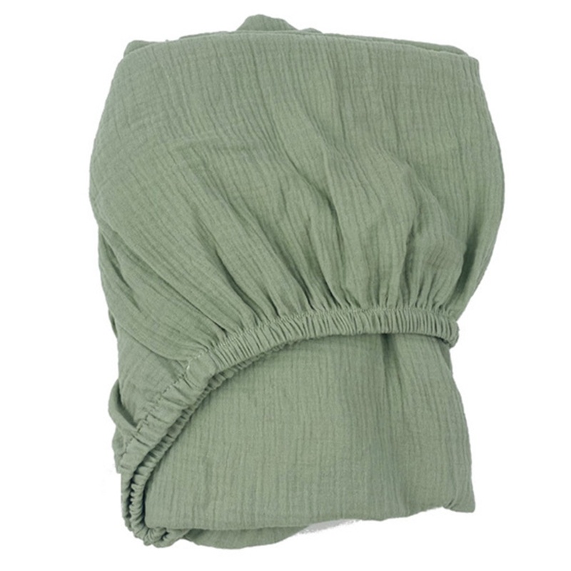 Ga Trải Giường Cotton Mềm Mại Màu Trơn Kích Thước 70x130x22cm Cho Bé