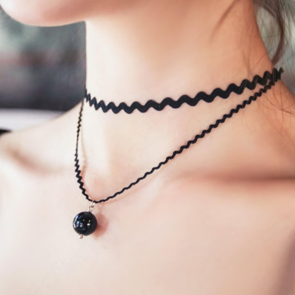 [Ưu đãi cực sốc] sét vòng cổ chocker 12 chi tiết [xả kho] giá sỉ giá sỉ