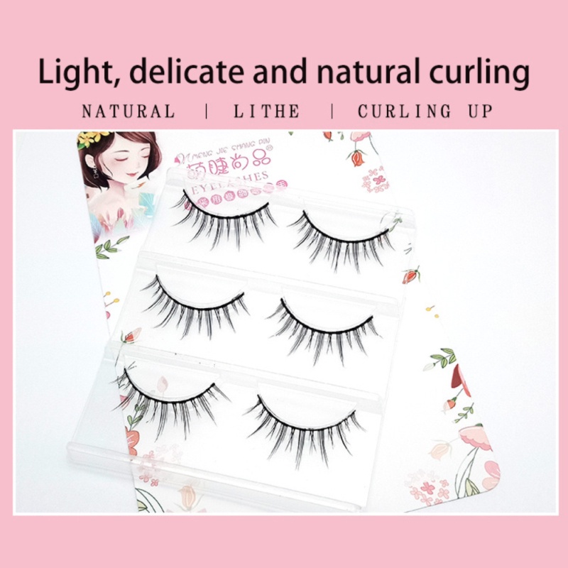 Cặp lông mi giả trong suốt tự nhiên kiểu dáng thời trang dễ thương dành cho nữ A01
 | BigBuy360 - bigbuy360.vn