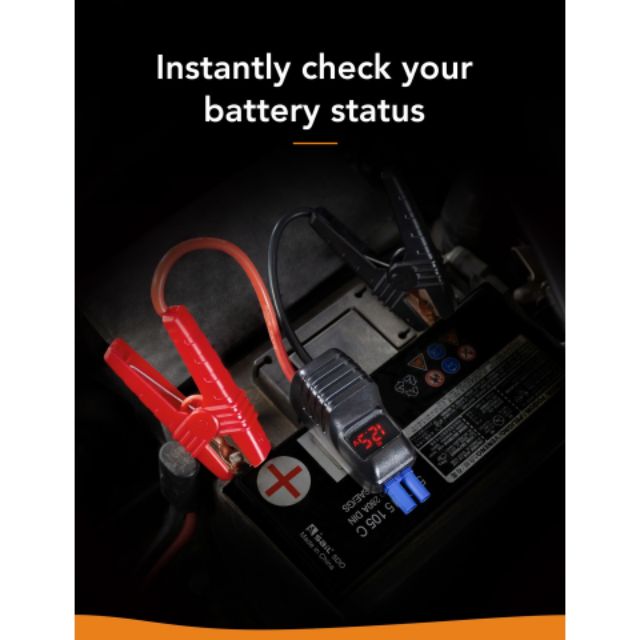 Pin sạc dự phòng kiêm Bộ kích bình ô tô ROAV Jump Starter Pro /Philips