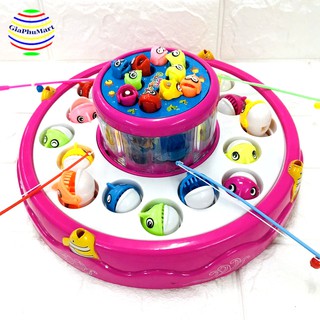 Bộ Câu Cá Pin 2 Tầng Cho Bé
