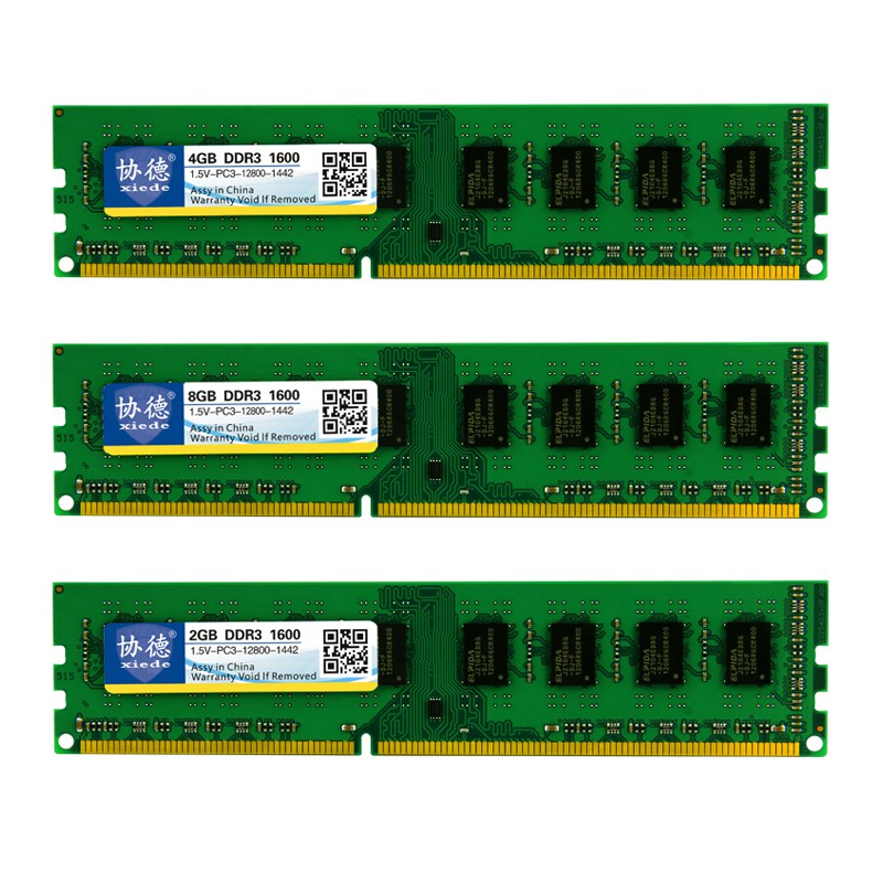 Mô đun bộ nhớ RAM DDR3 1600 4GB cho AMD x039