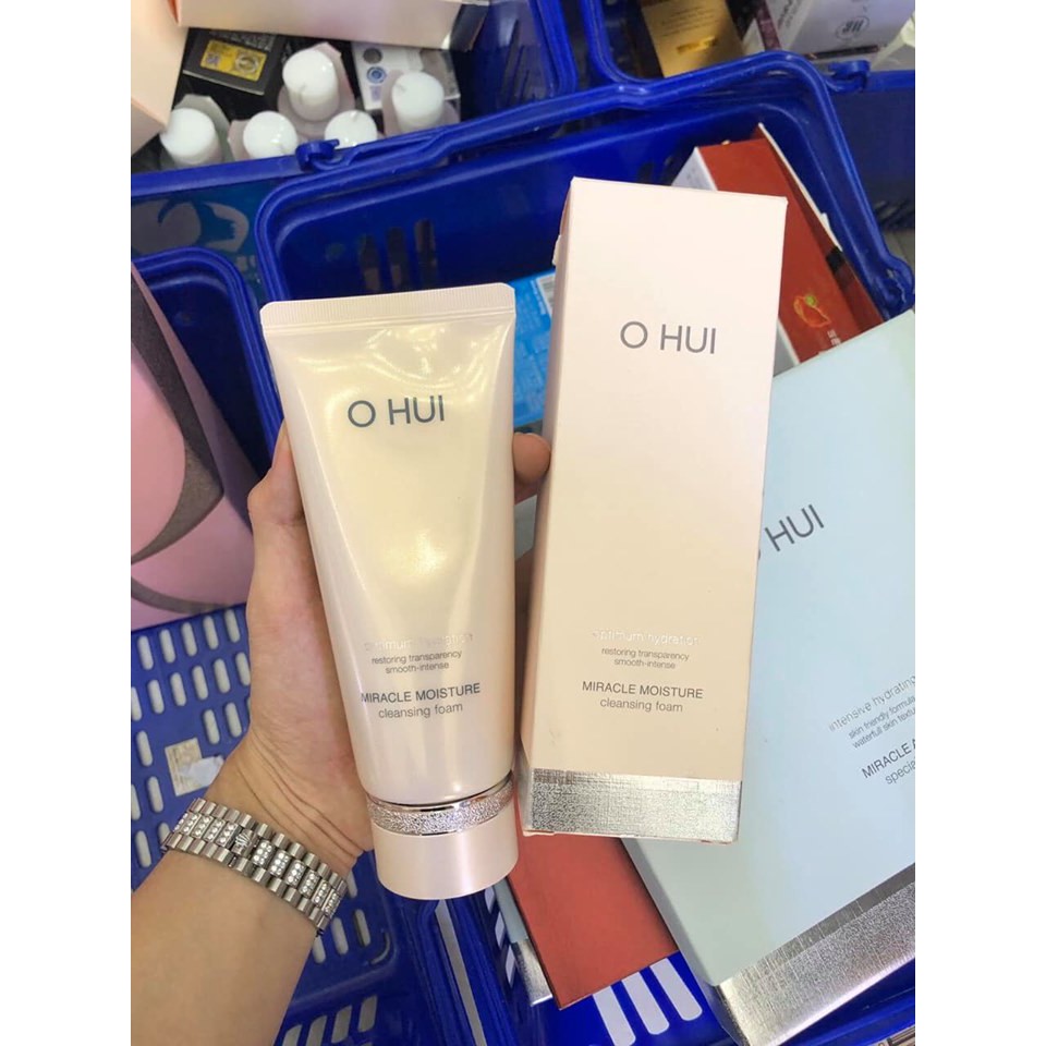 Sữa Rửa Mặt OHUI Hồng