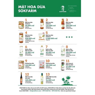 Đường hoa dừa - SOKFARM