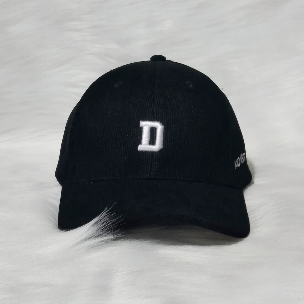 Mũ lưỡi trai, nón kết cao cấp nam nữ đẹp thêu chữ D phong cách Ulzzang unisex mã số K43